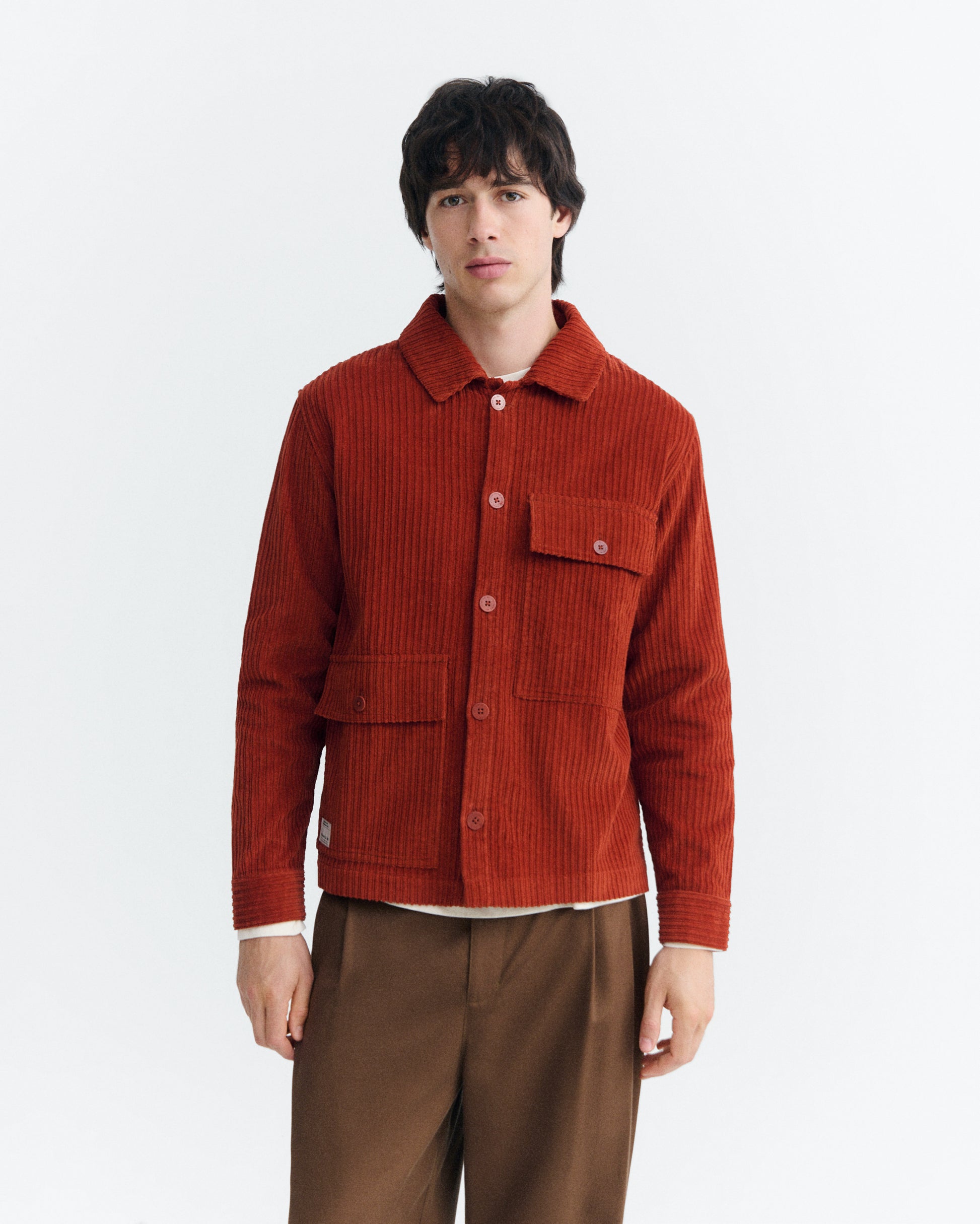 Chaqueta ligera naranja Gabin sostenible - 2