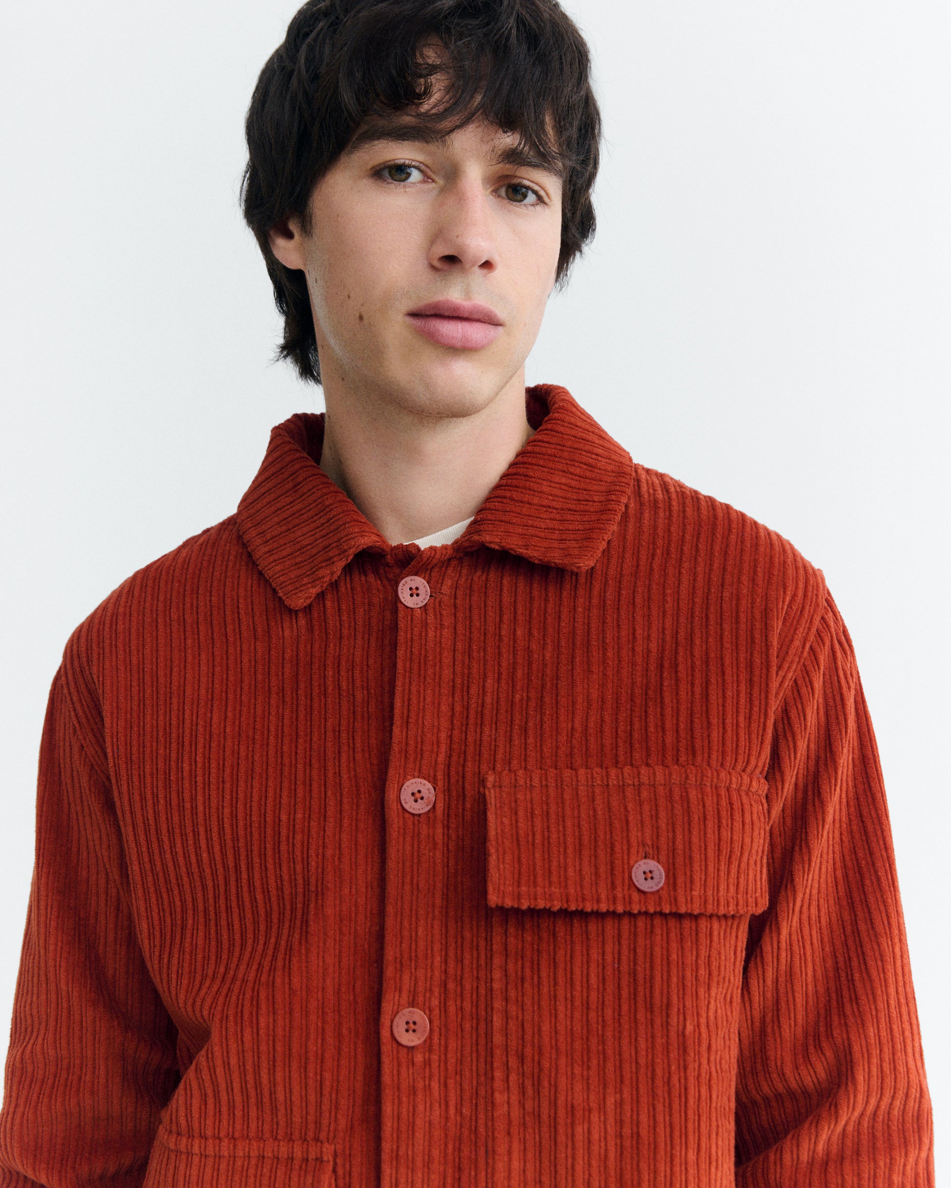 Chaqueta ligera naranja Gabin sostenible - 3
