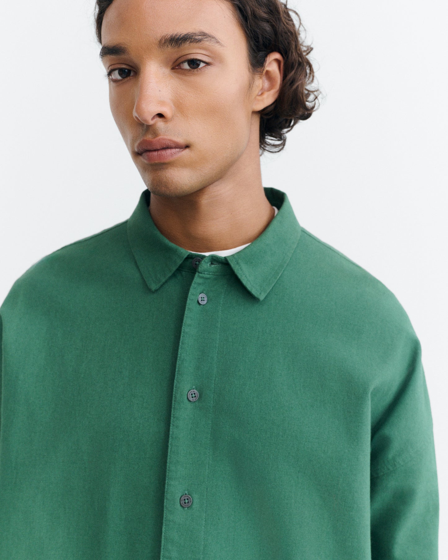 Camisa bordada a mano Jim sostenible - 3