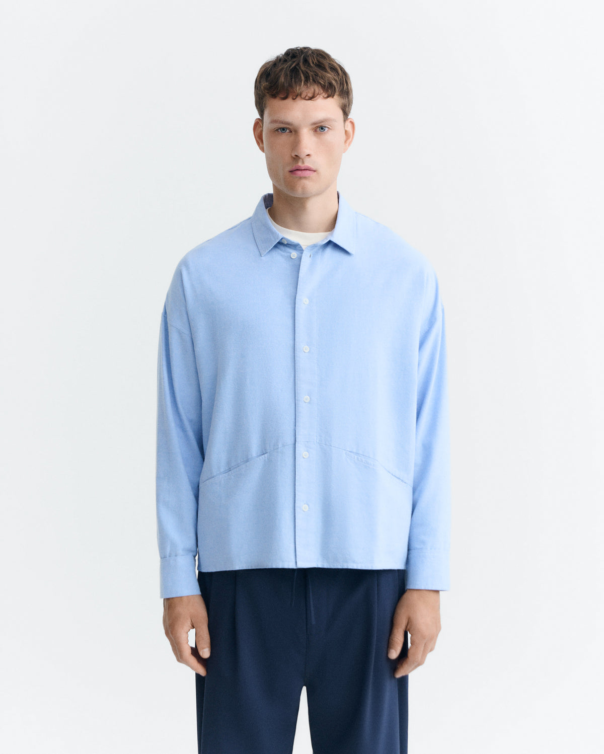 Camisa azul claro Jim sostenible - 2
