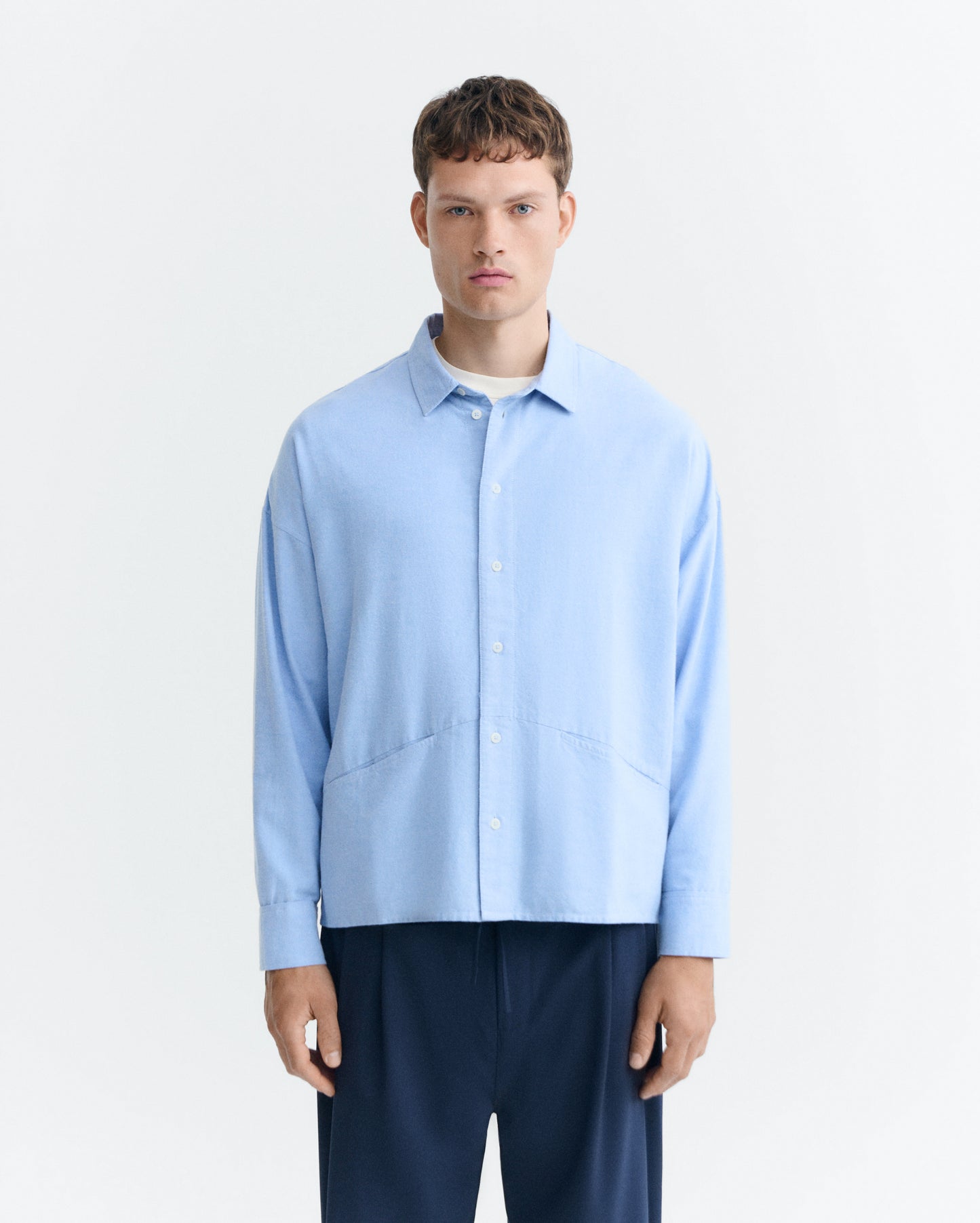 Camisa azul claro Jim sostenible - 2