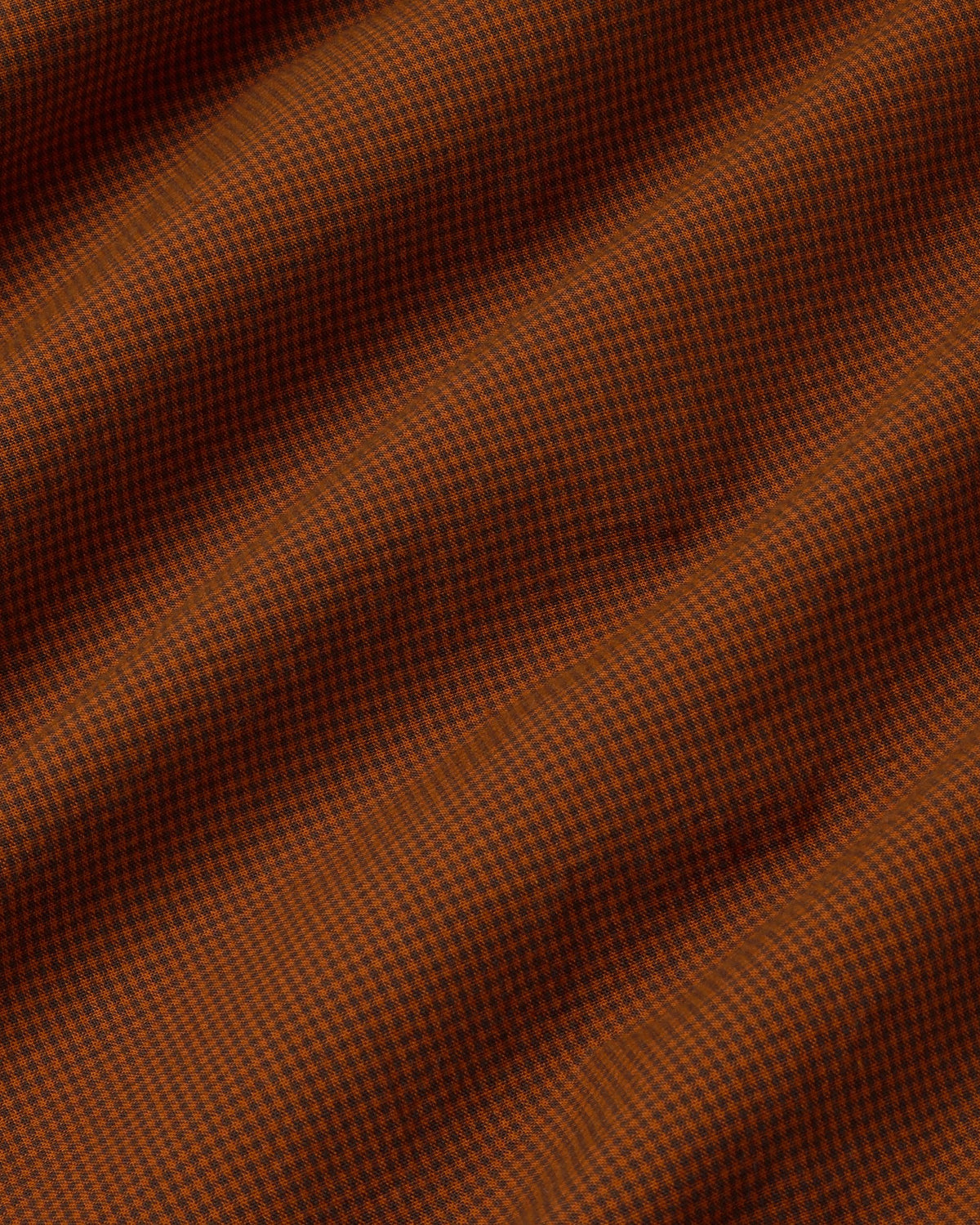 Camisa cuadros naranja Ant sostenible silueta - 2
