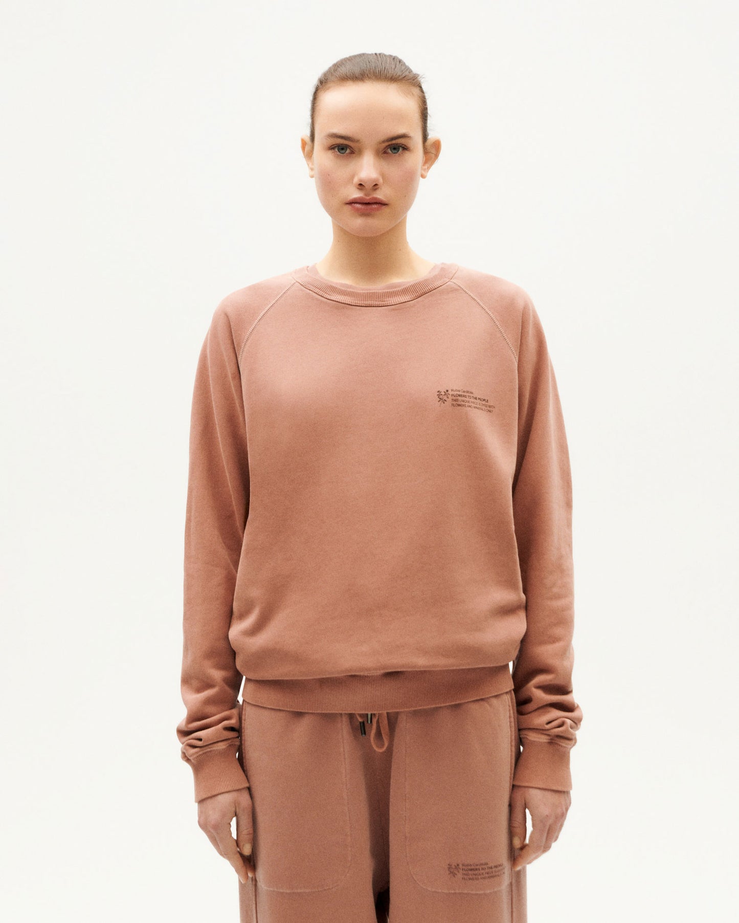 Sudadera Rubia Cardifolia sostenible mujer - 1