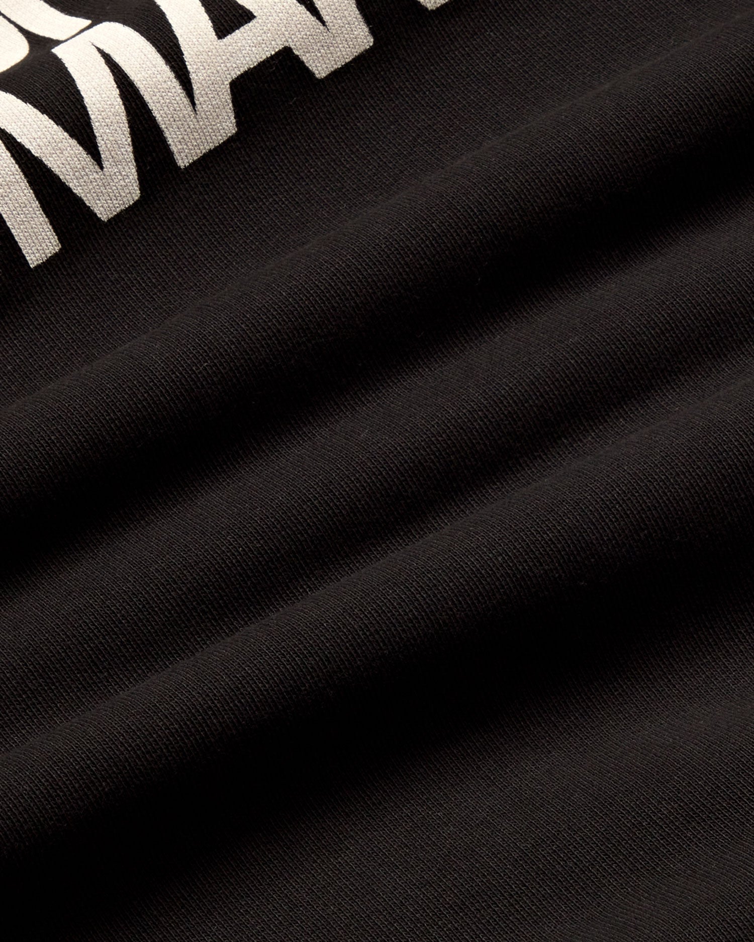 Sudadera negra One humanity sostenible - silueta 2