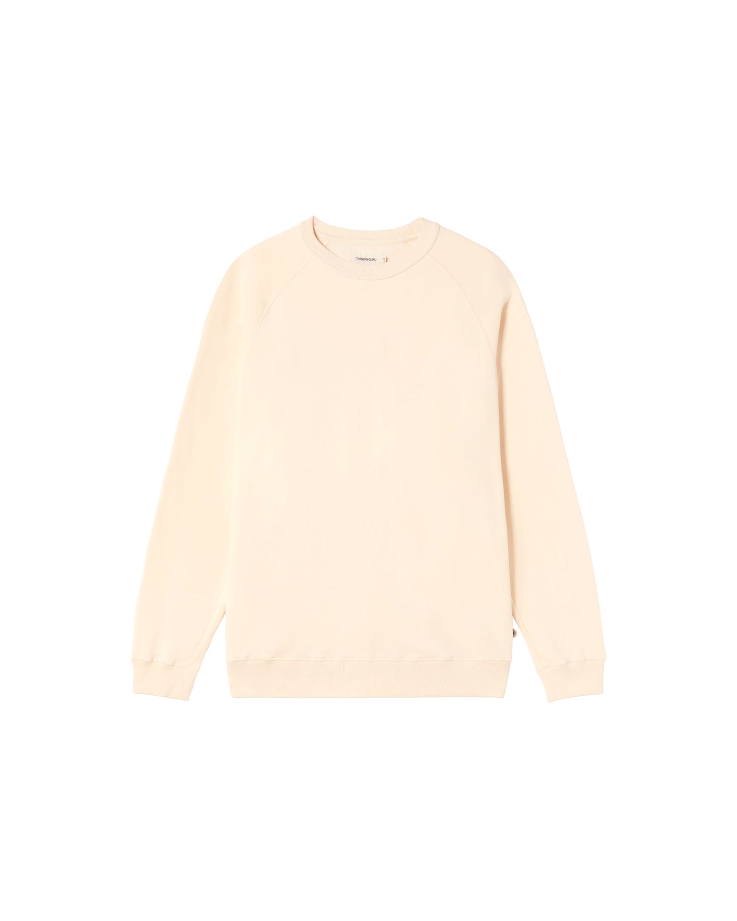 Sudadera blanca heart sostenible - silueta 2