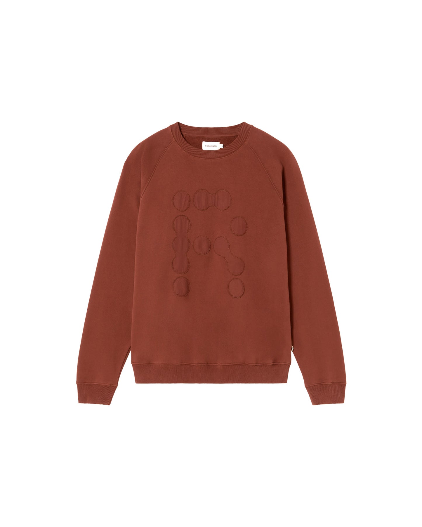 Sudadera marrón Regen Pepe sostenible - silueta 2