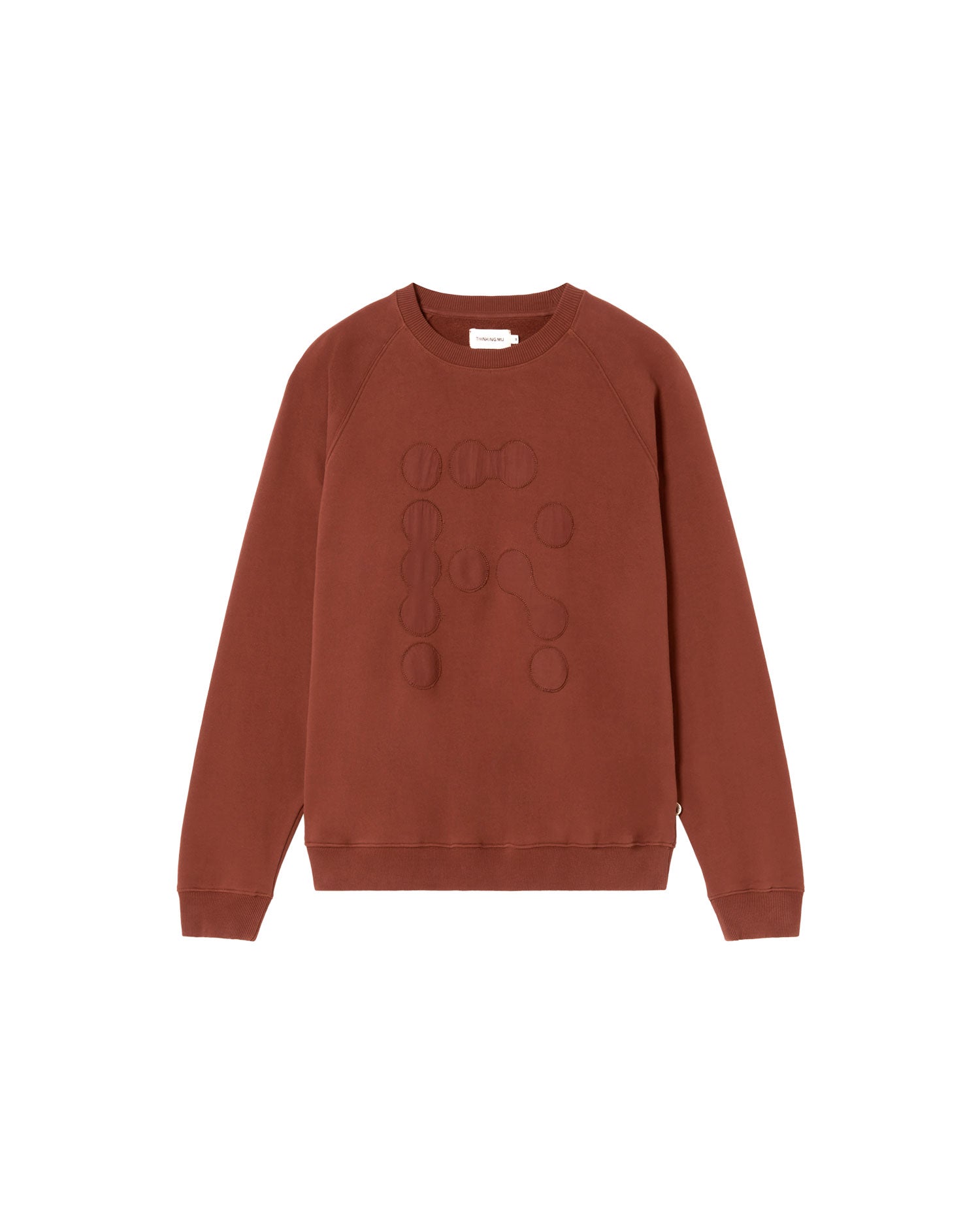 Sudadera marrón Regen Pepe sostenible - silueta 2