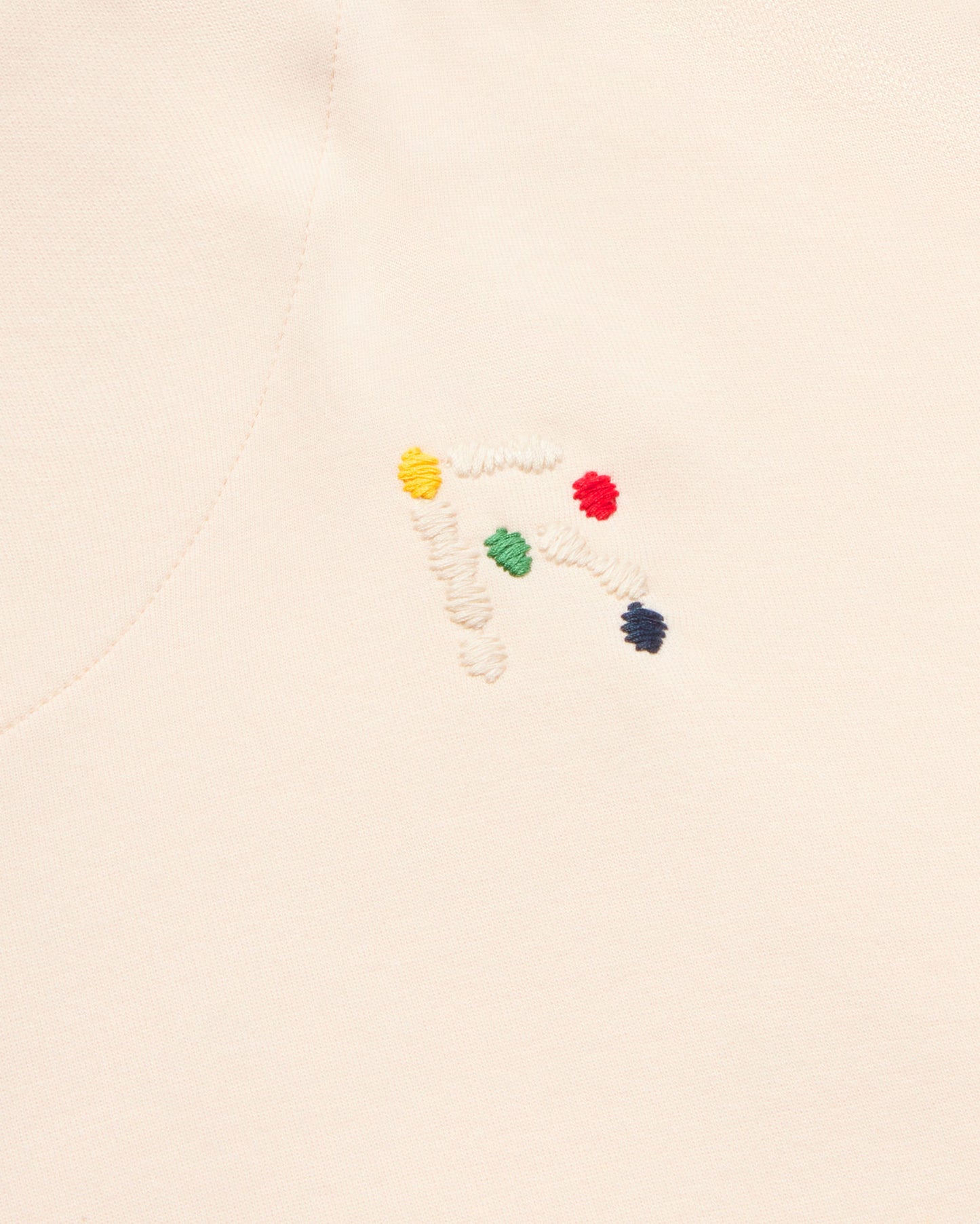 Sudadera cruda Andrea unisex sostenible - silueta 5