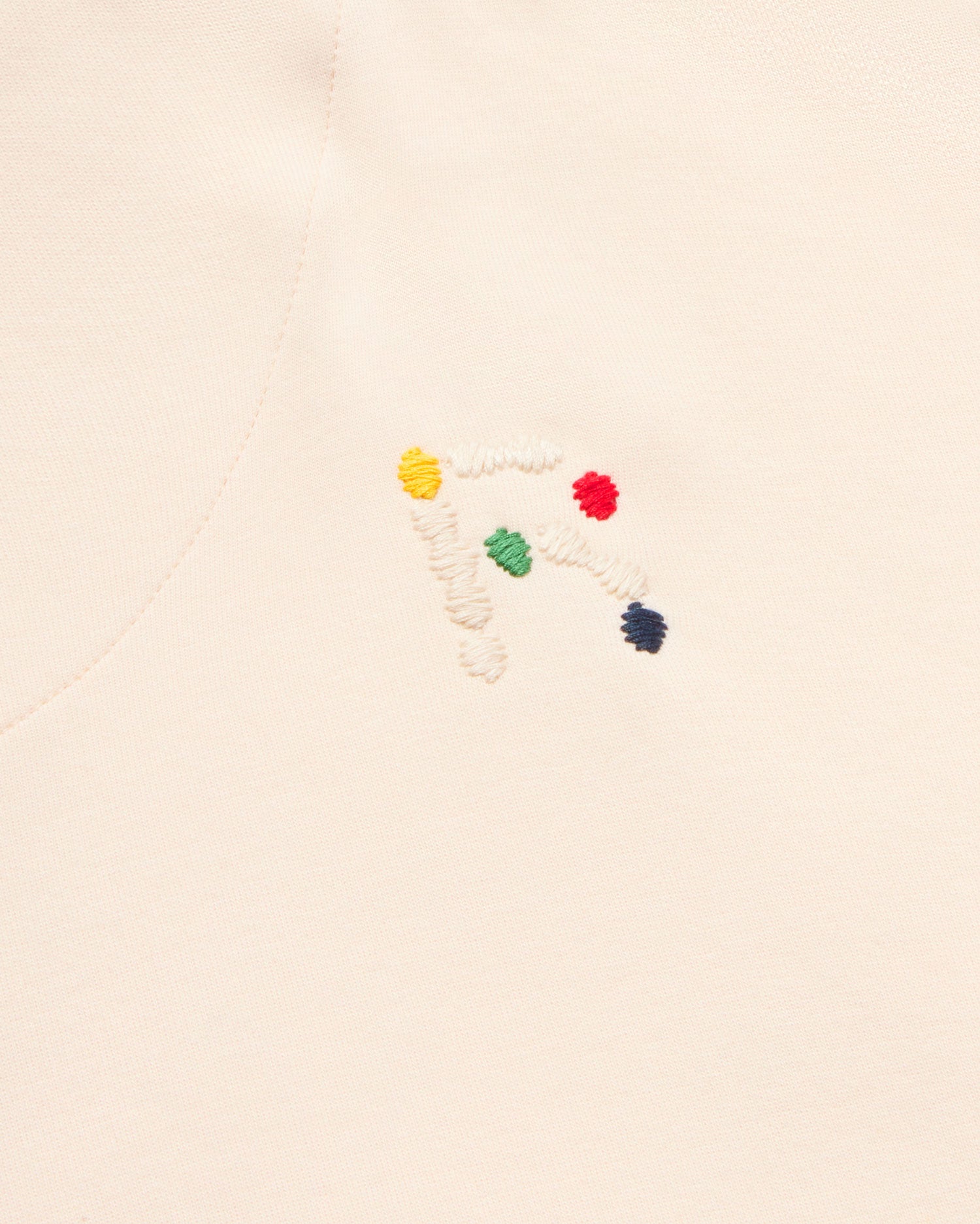 Sudadera cruda Andrea unisex sostenible - silueta 5