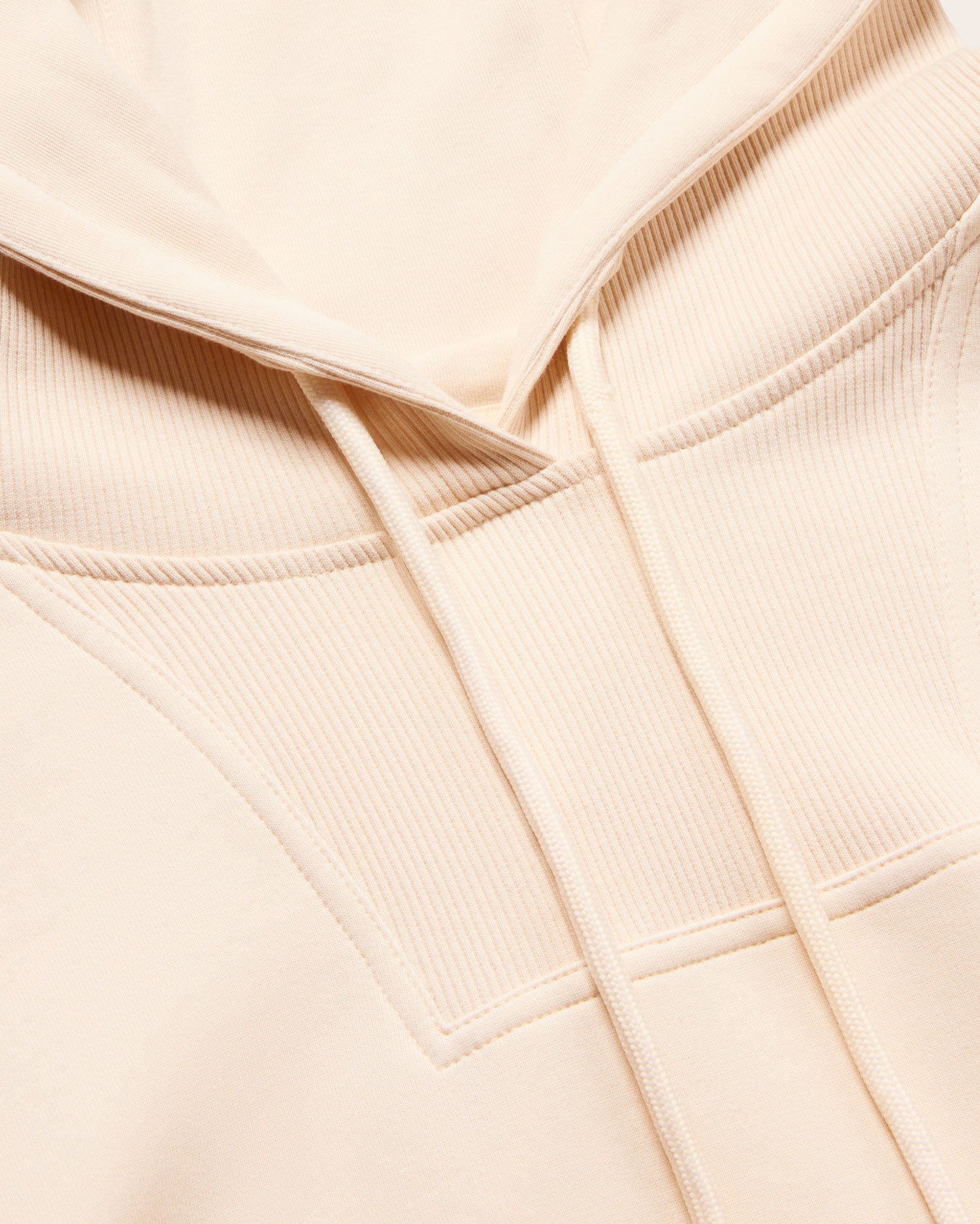 Sudadera cruda Andrea unisex sostenible - silueta 1