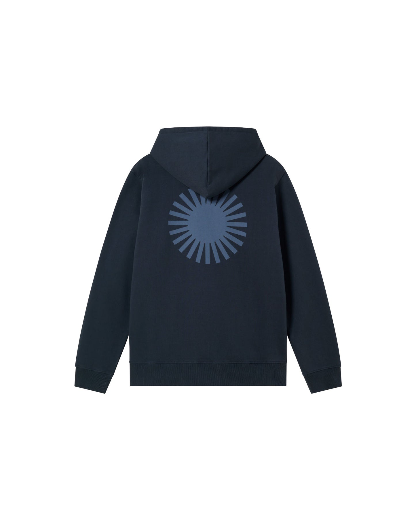 Sudadera capucha grafito Simon sostenible - silueta 2