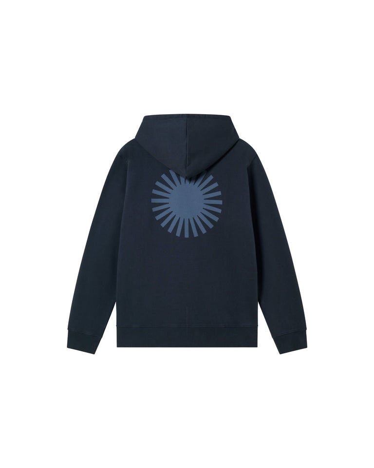 Sudadera capucha grafito Simon sostenible - silueta 2