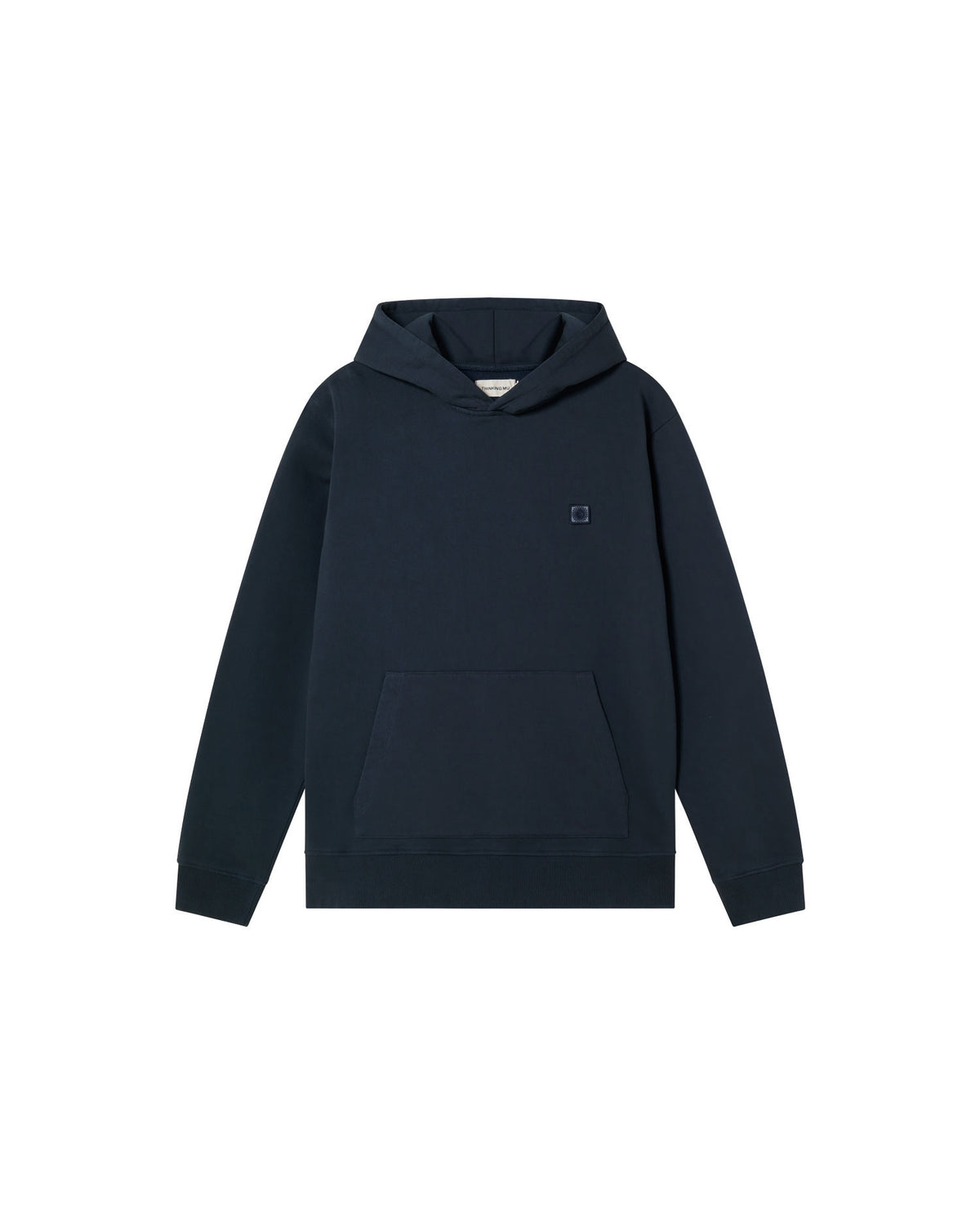 Sudadera capucha grafito Simon sostenible - silueta 1