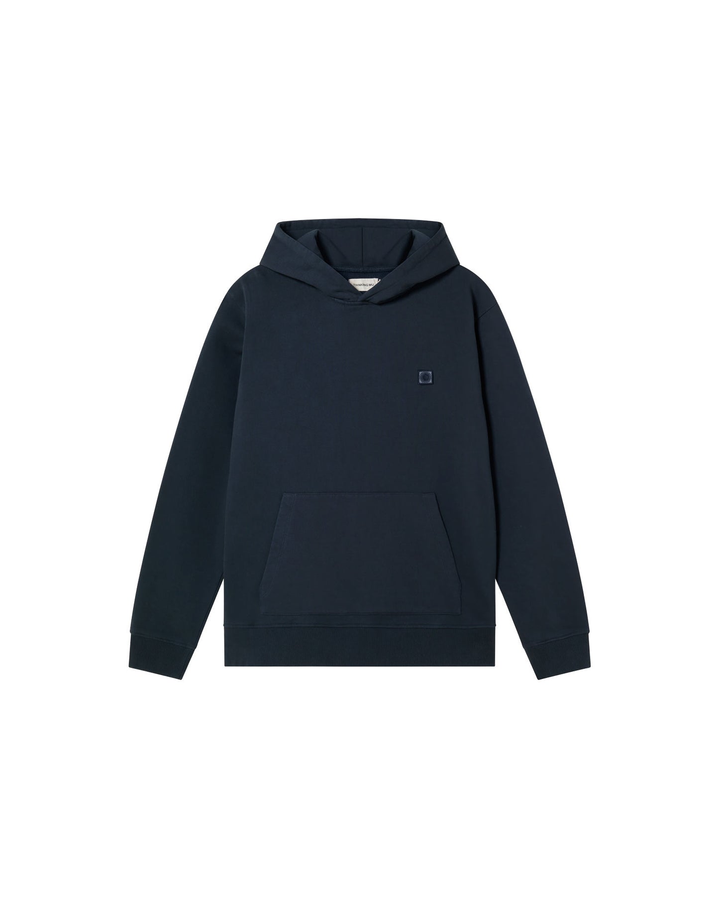 Sudadera capucha grafito Simon sostenible - silueta 1