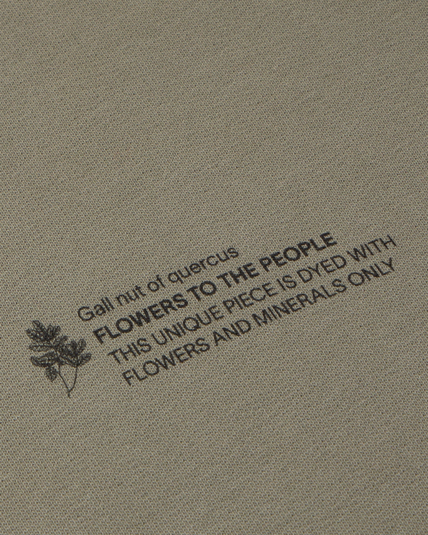 Sudadera gal nut of quercus FTP unisex - silueta 2