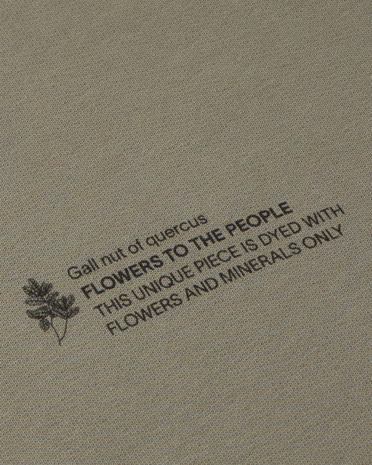 Sudadera gal nut of quercus FTP unisex - silueta 2