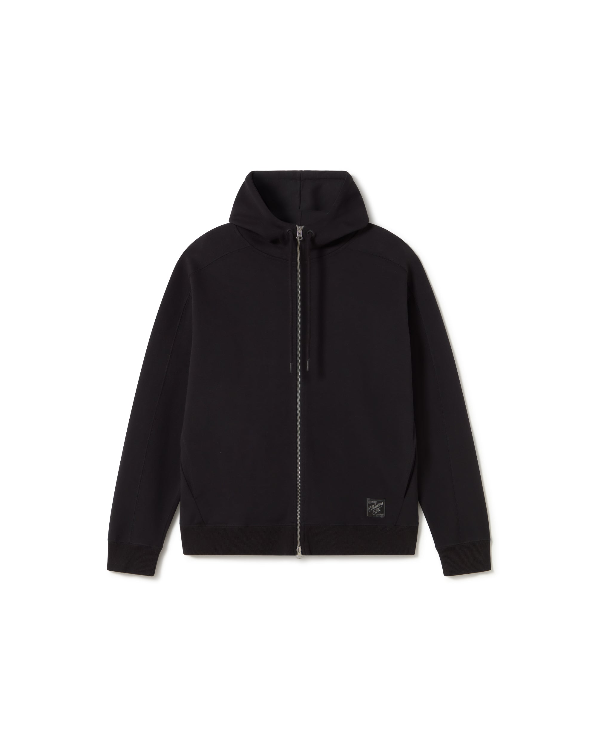 Sustainable Hoodie Black Garfu Man | Thinking Mu