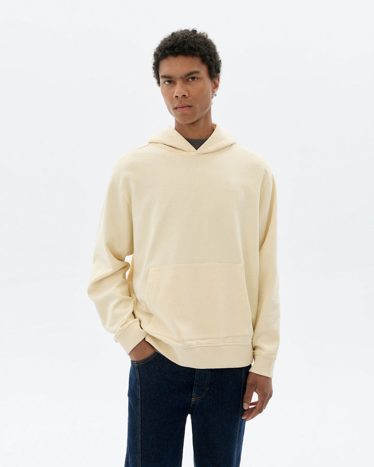 Hoodie blanco grafitti Simon sostenible - 1