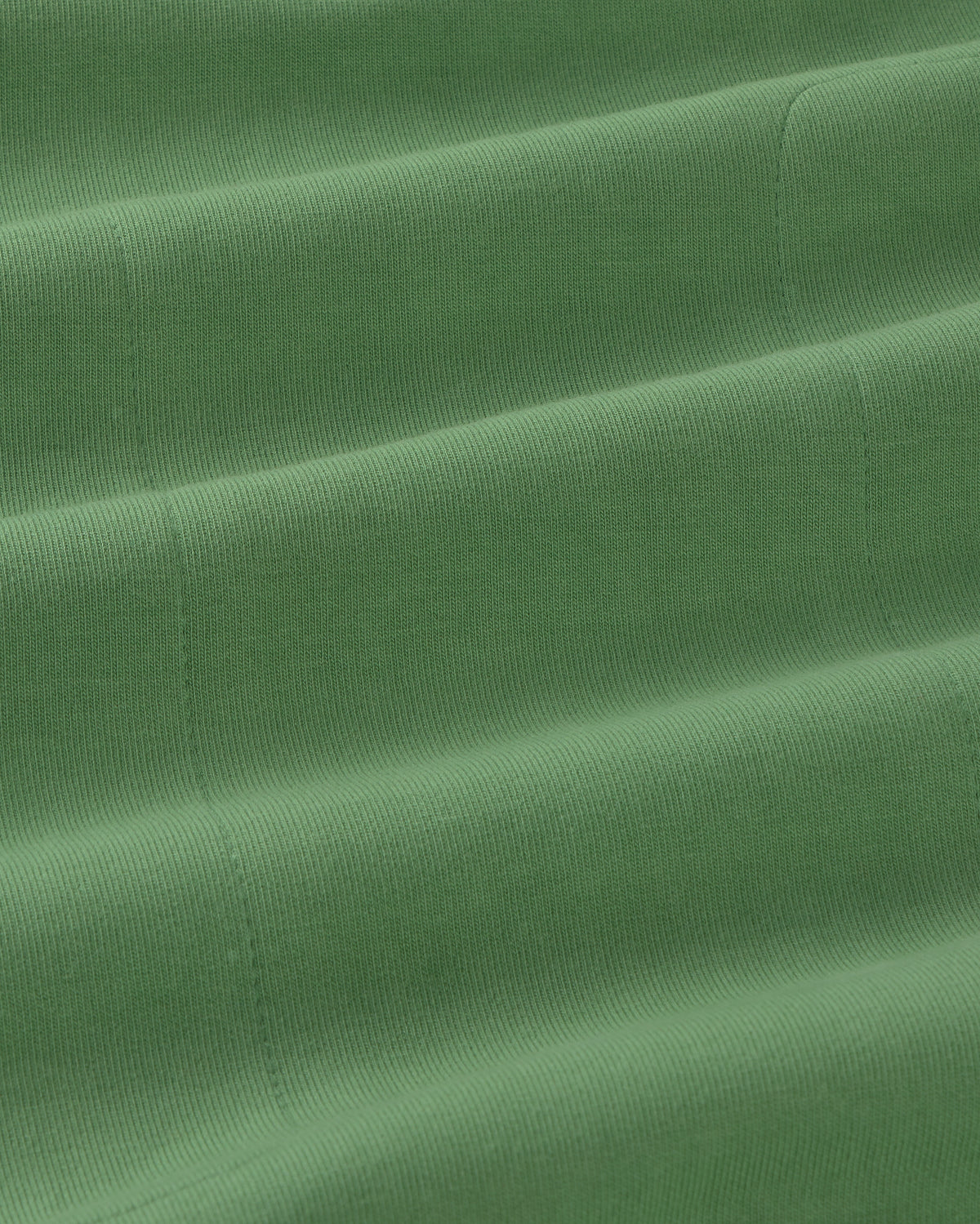 Sudadera verde Pipo sostenible silueta - 2