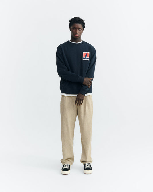 Sudadera patched optimist Leon sostenible - 1