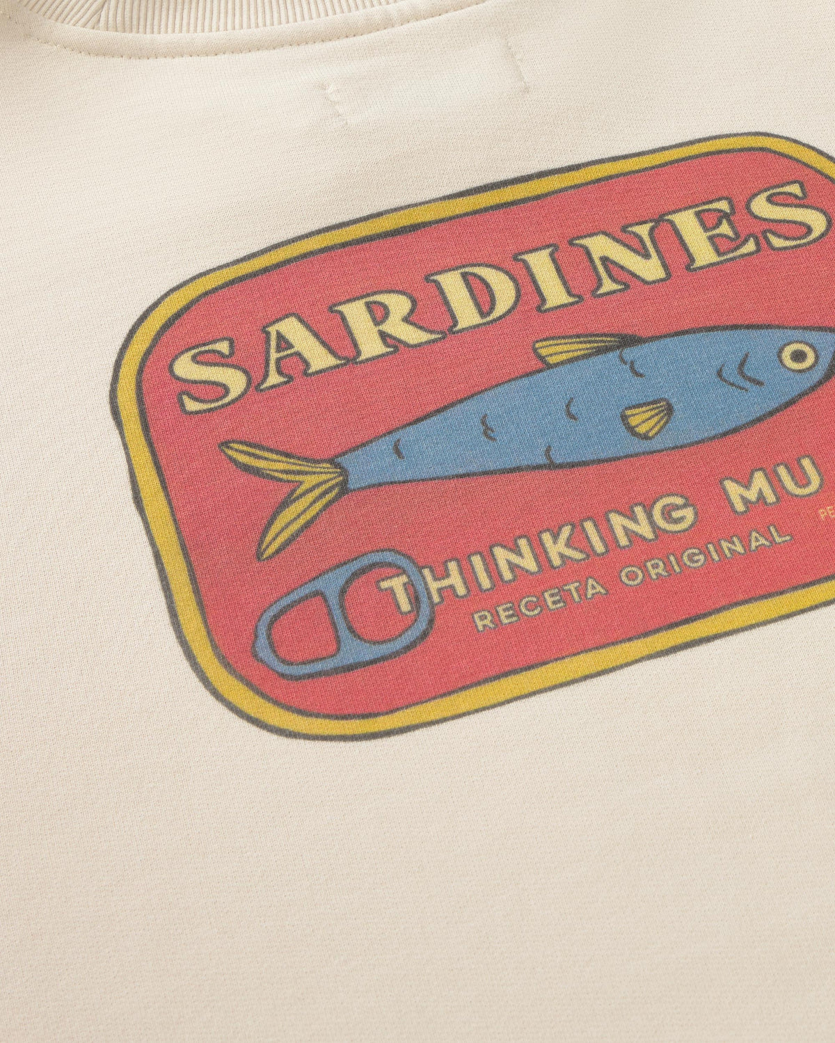 Sudadera sardines Leon sostenible silueta - 2