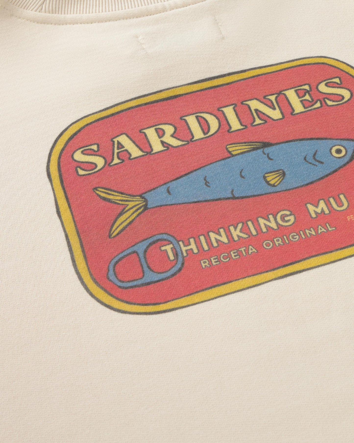 Sudadera sardines Leon sostenible silueta - 2