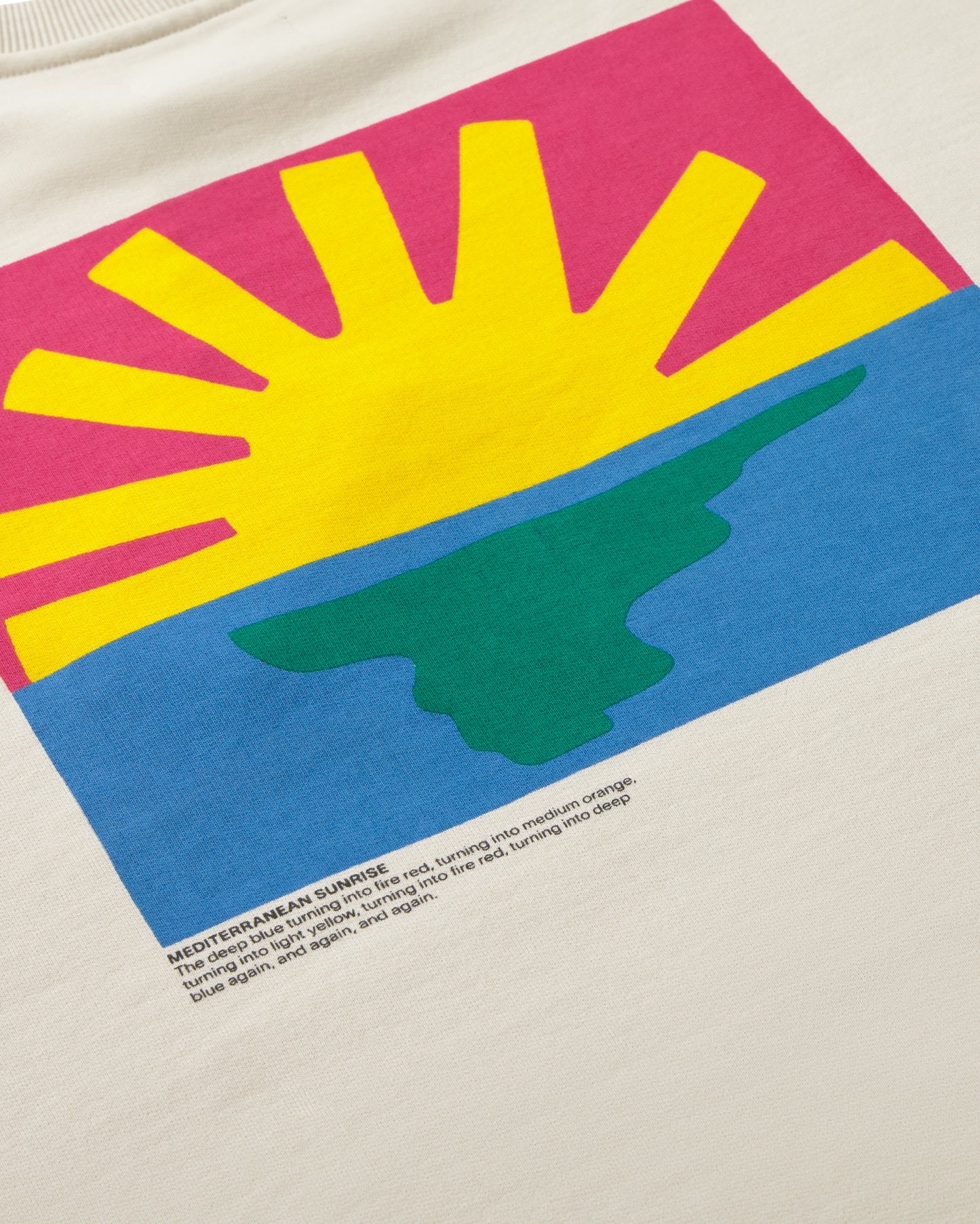 Sudadera cruda Leon sostenible silueta - 2