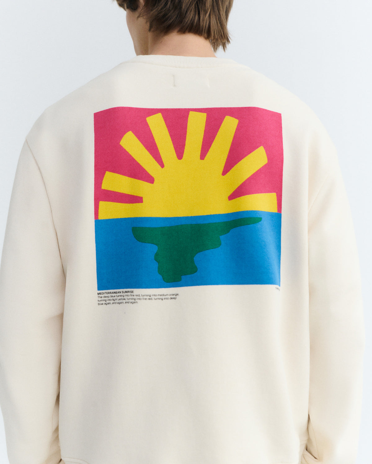 Sudadera cruda Leon sostenible - 3