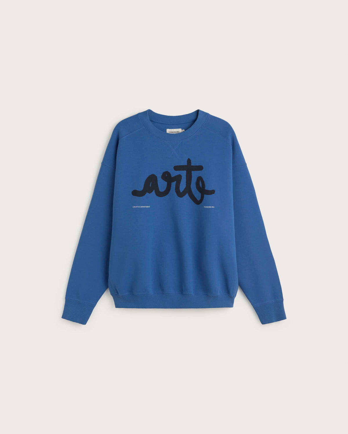 Sudadera oversize arte Jadewon sostenible silueta - 1