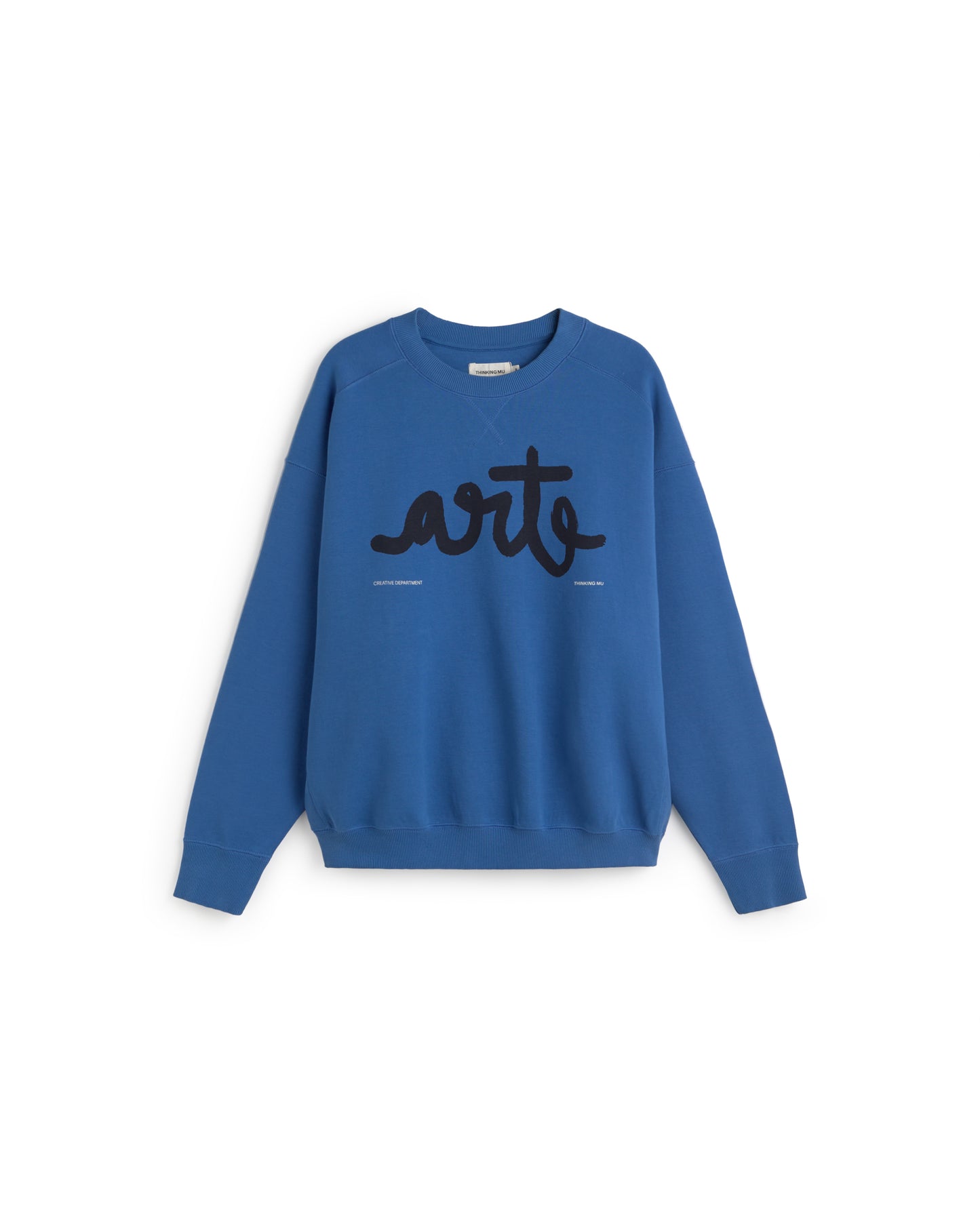 Sudadera oversize arte Jadewon sostenible silueta - 1