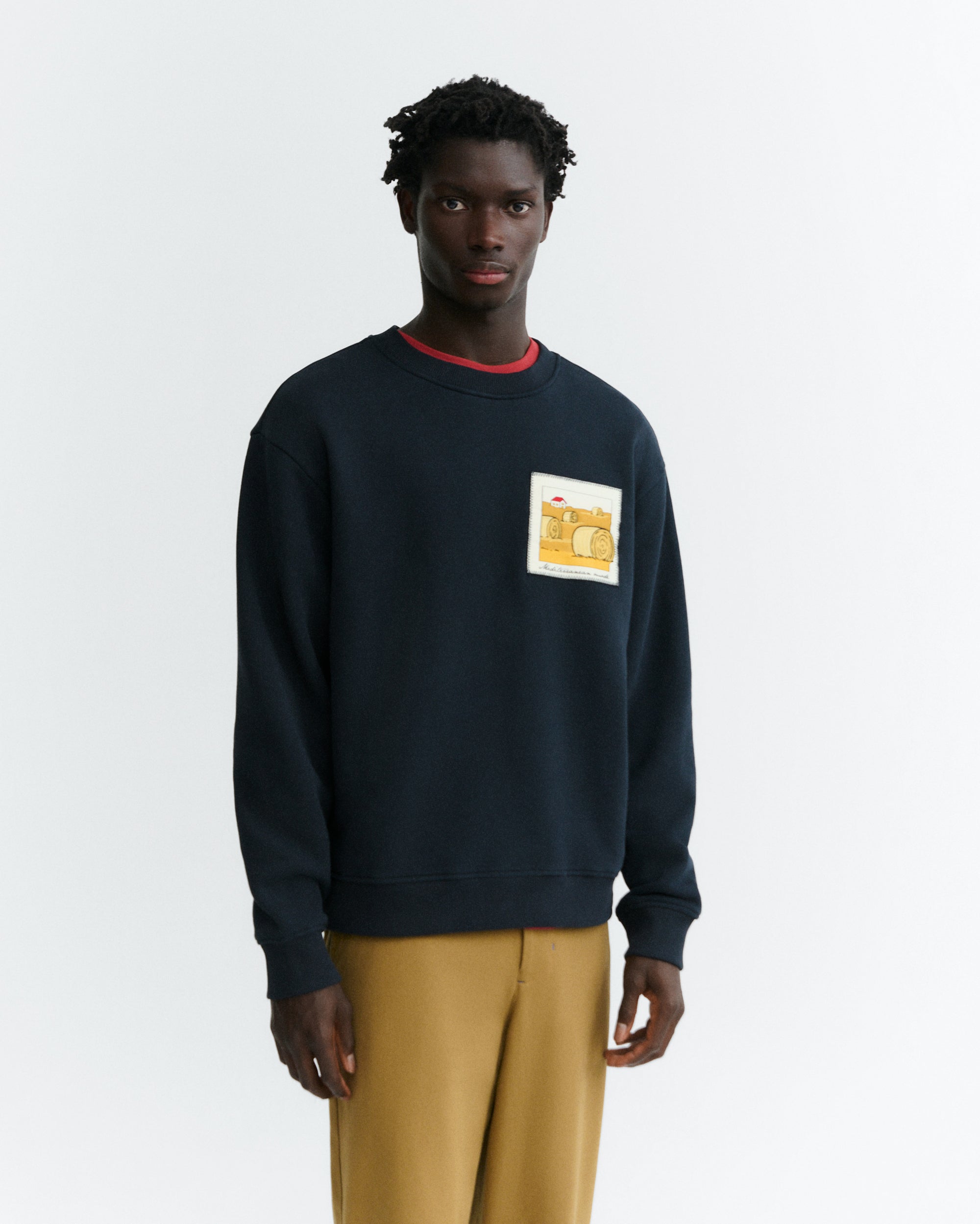 Sudadera straw camp Leon sostenible - 2