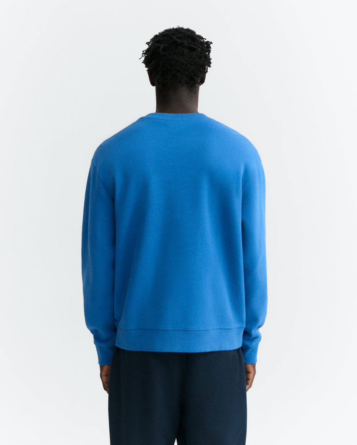 Sudadera azul one sun Leon sostenible - 4