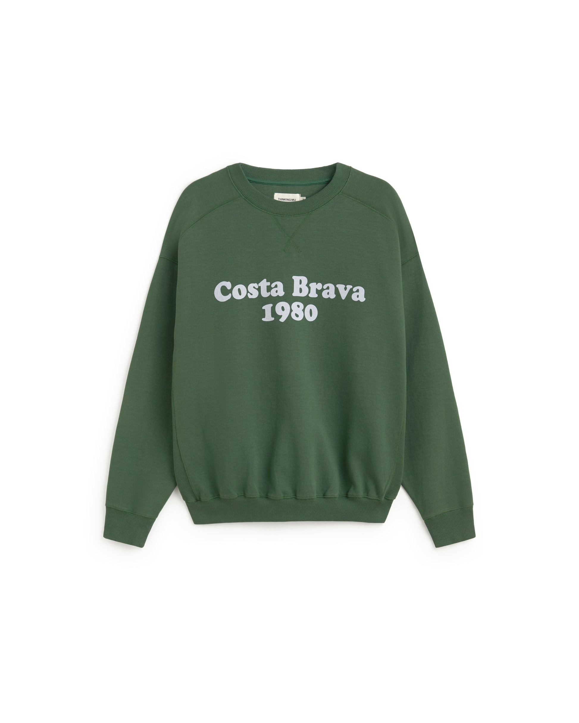 Sudadera costa brava Jadewon sostenible silueta - 1