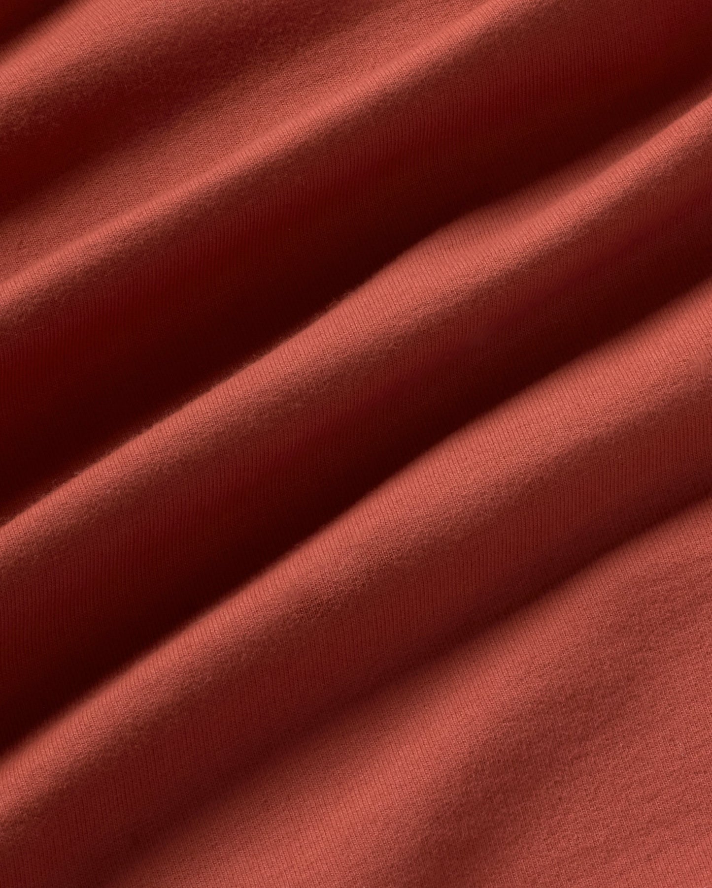 Sudadera roja Gorka sostenible silueta - 2