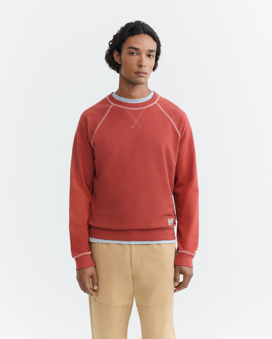 Sudadera roja Gorka sostenible - 2