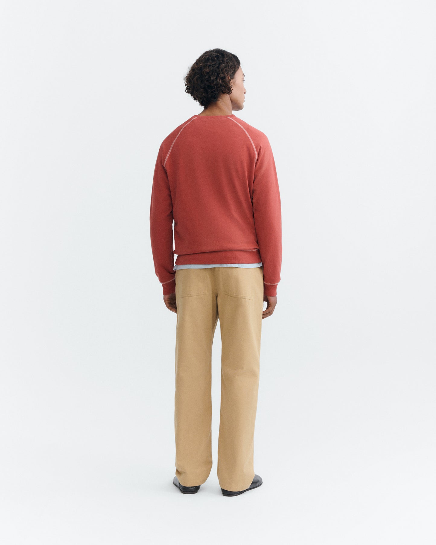 Sudadera roja Gorka sostenible - 4