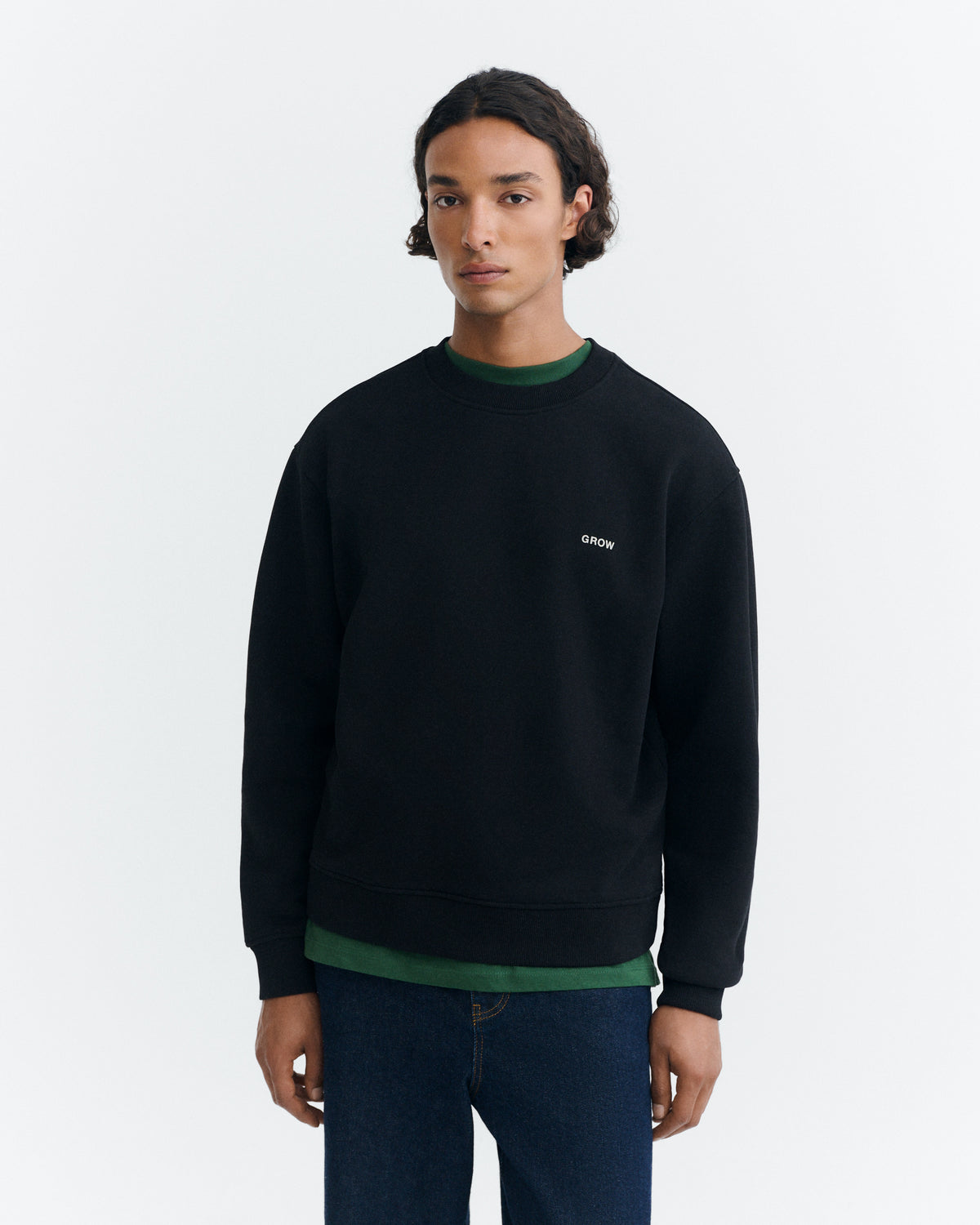 Sudadera bordada grow Leon sostenible - 2