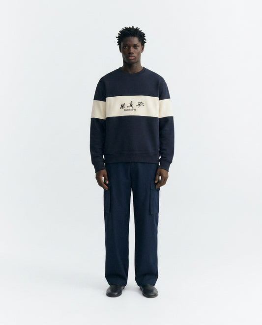 Sudadera bordada runner Leon sostenible - 1