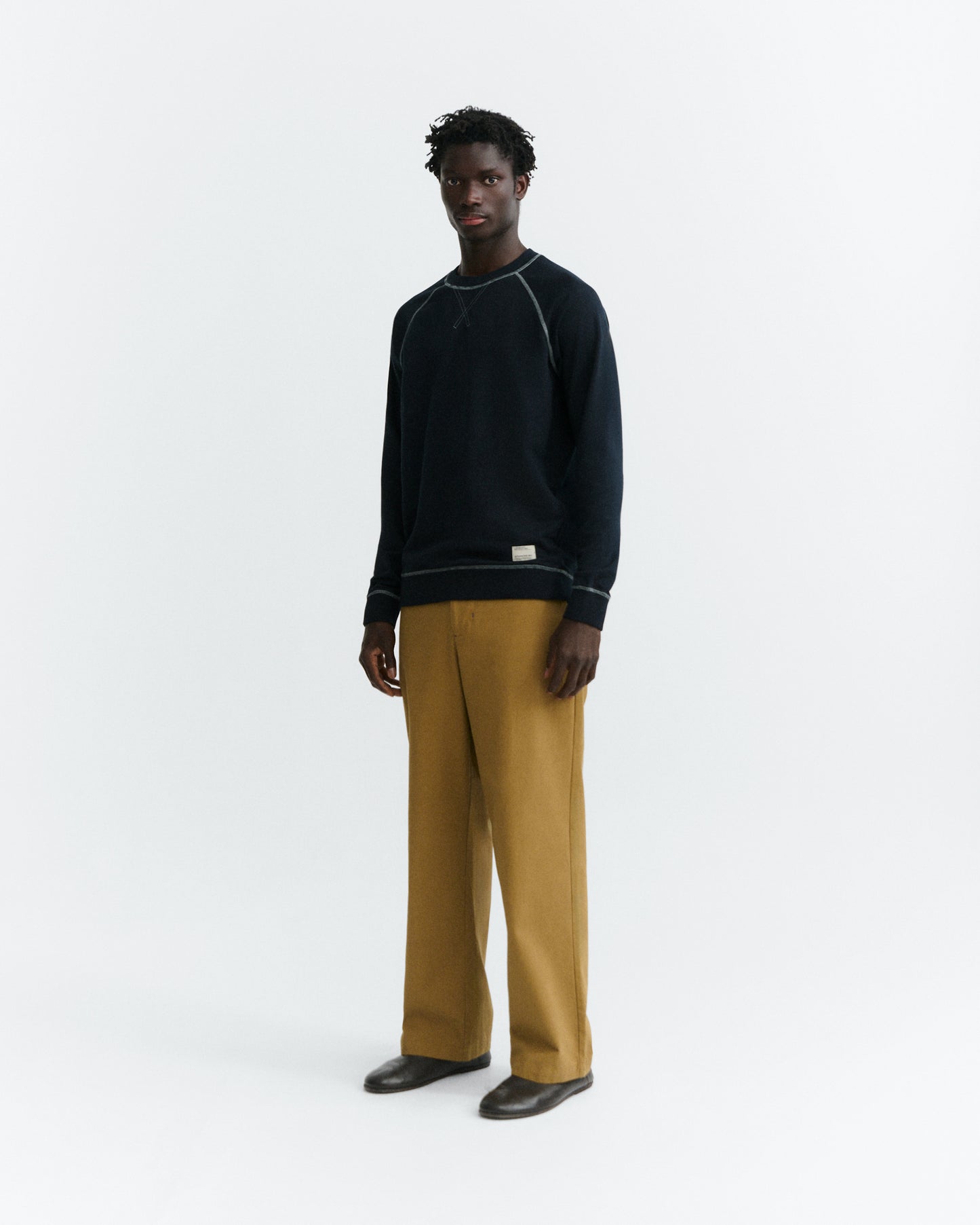 Sudadera navy Gorka sostenible - 1