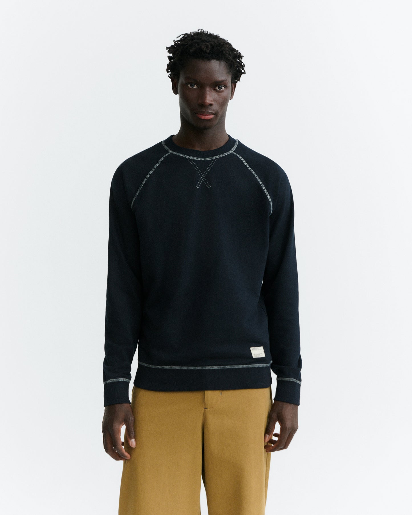 Sudadera navy Gorka sostenible - 2