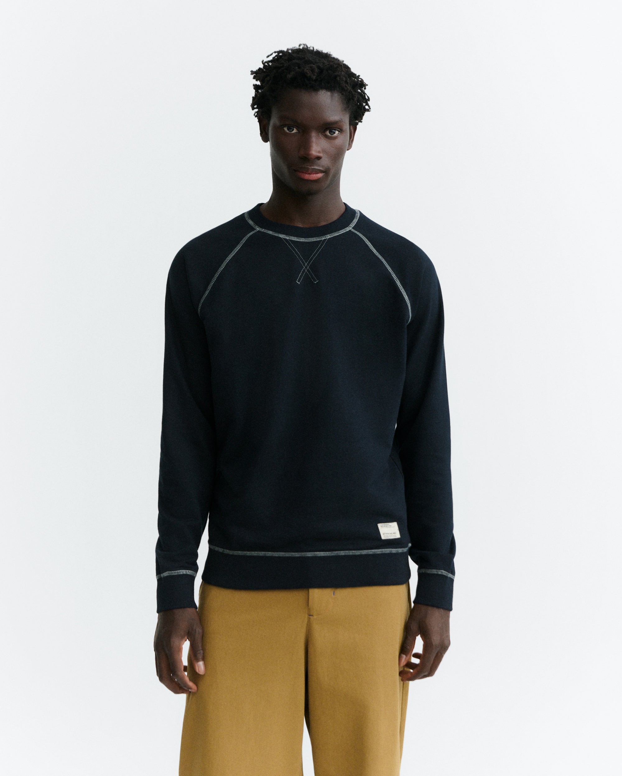 Sudadera navy Gorka sostenible - 2