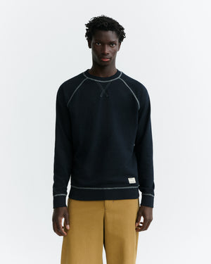 Sudadera navy Gorka sostenible - 2