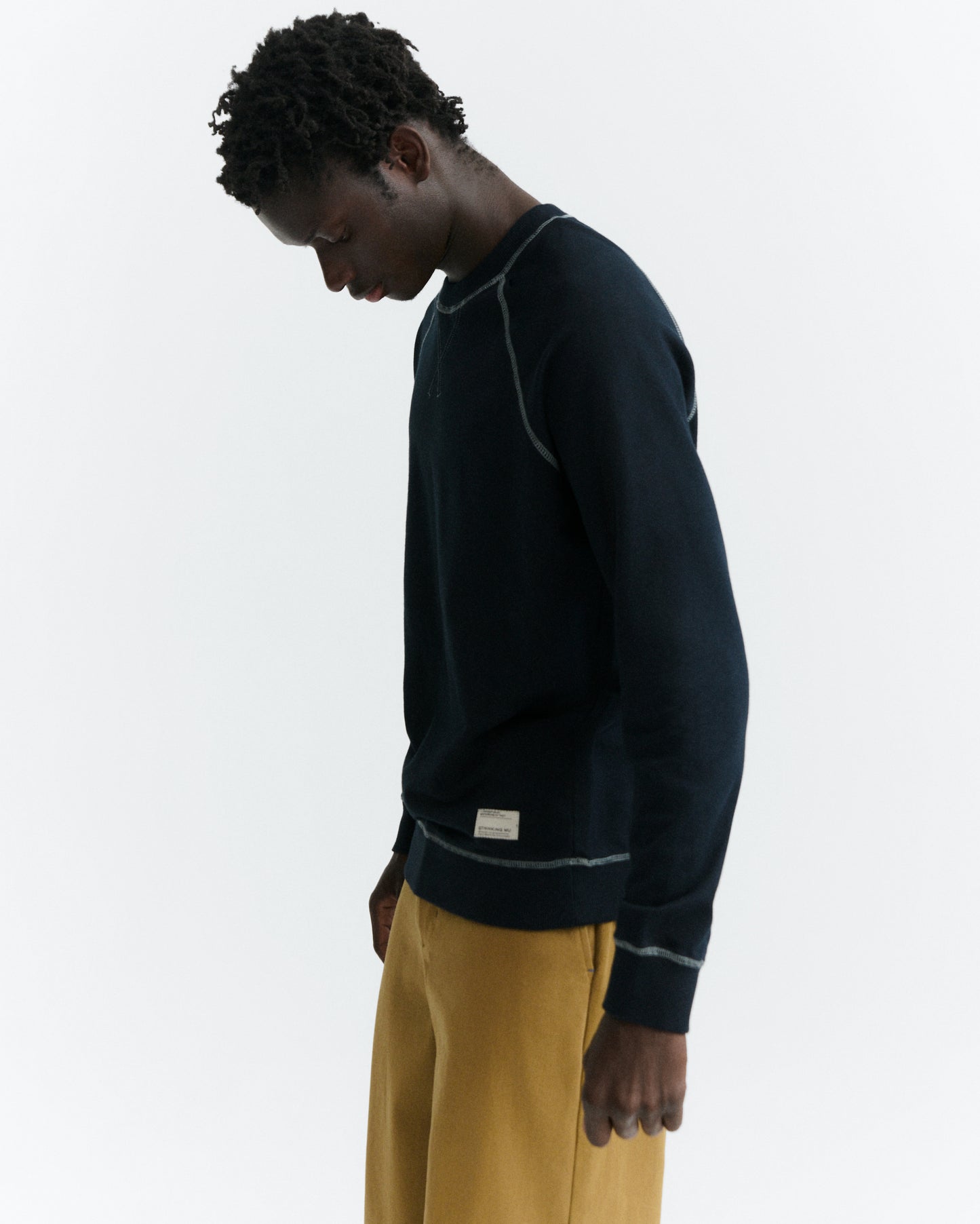 Sudadera navy Gorka sostenible - 3