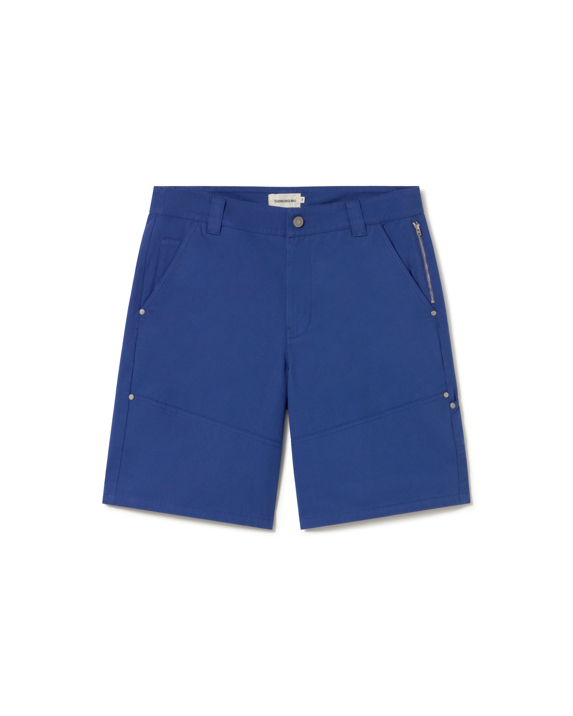 Bermuda azul Miles sostenible - silueta 1