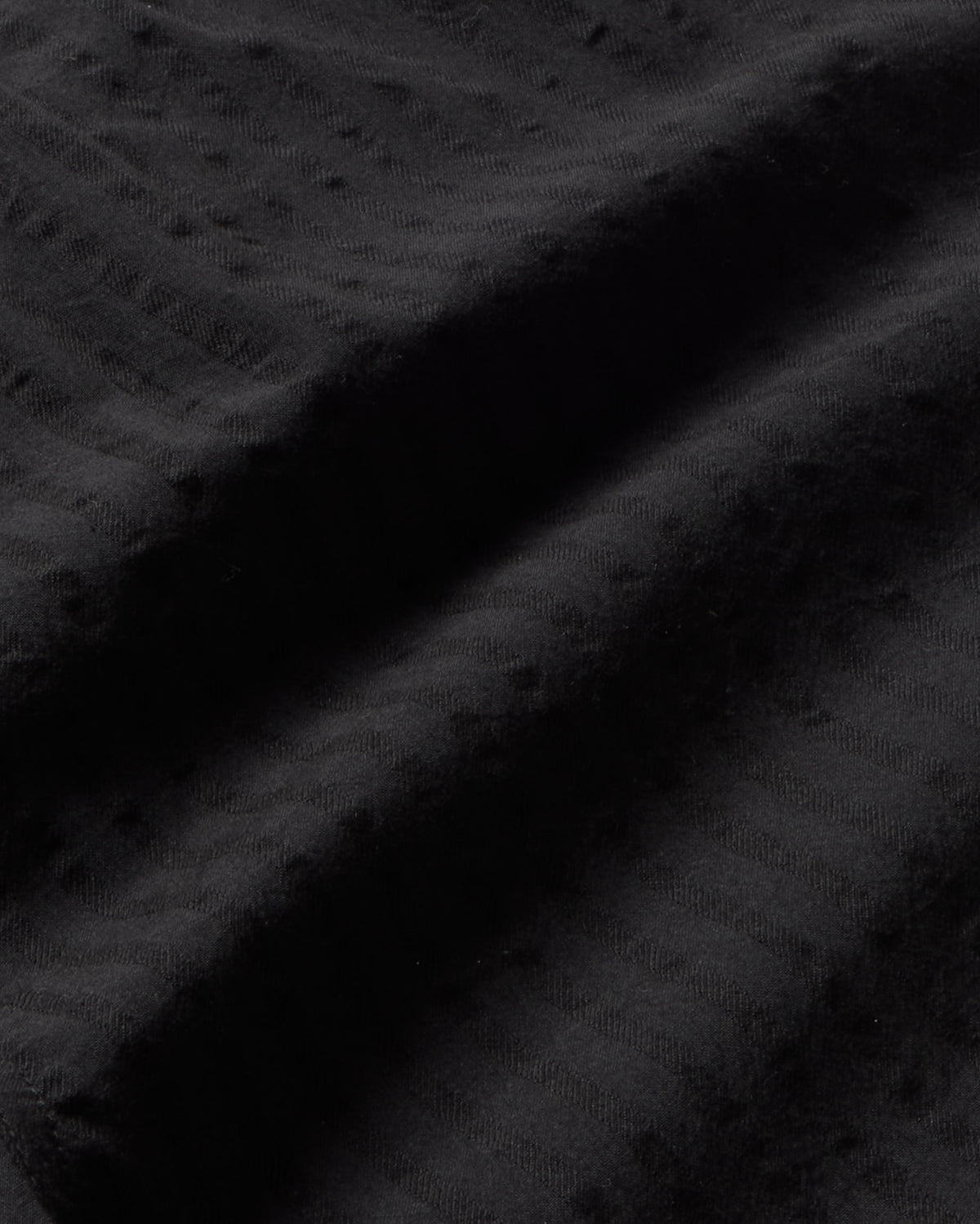 Bermuda negra seersucker Henry sostenible - silueta 2