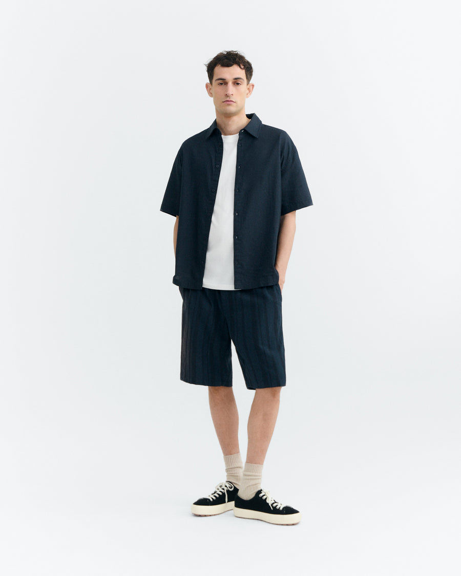 Bermuda rayas navy Gasper sostenible - 1