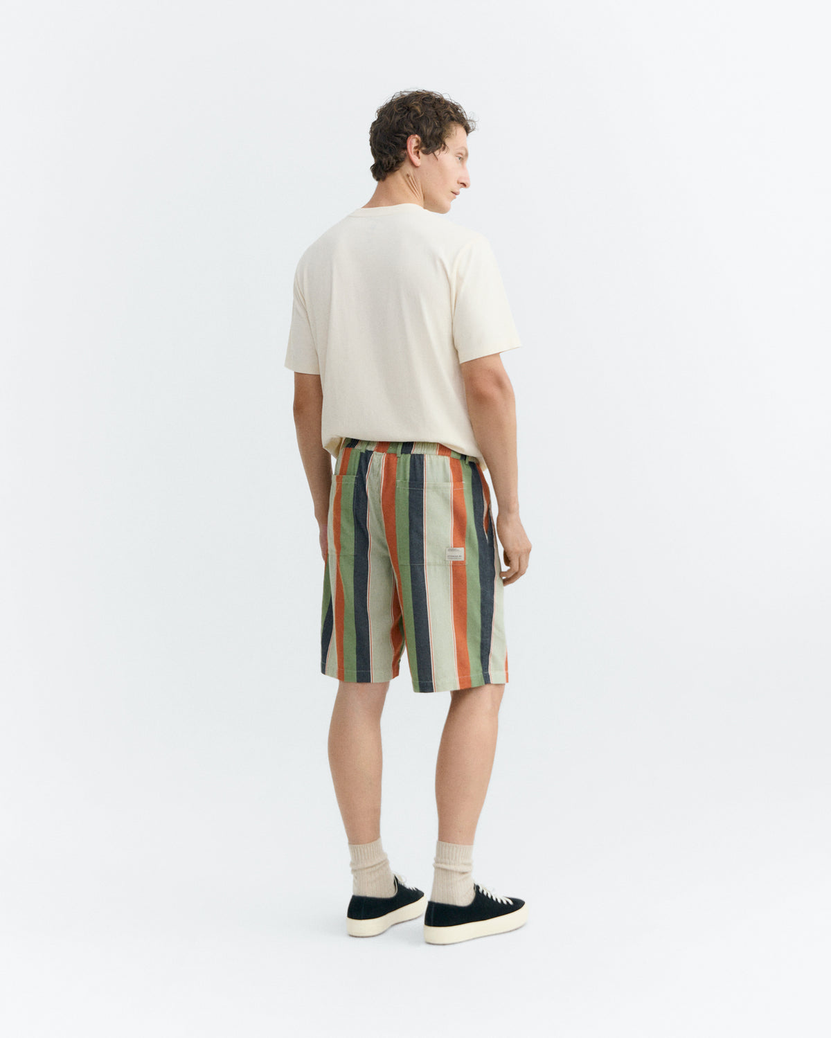 Bermuda rayas multicolor Gasper sostenible - 4