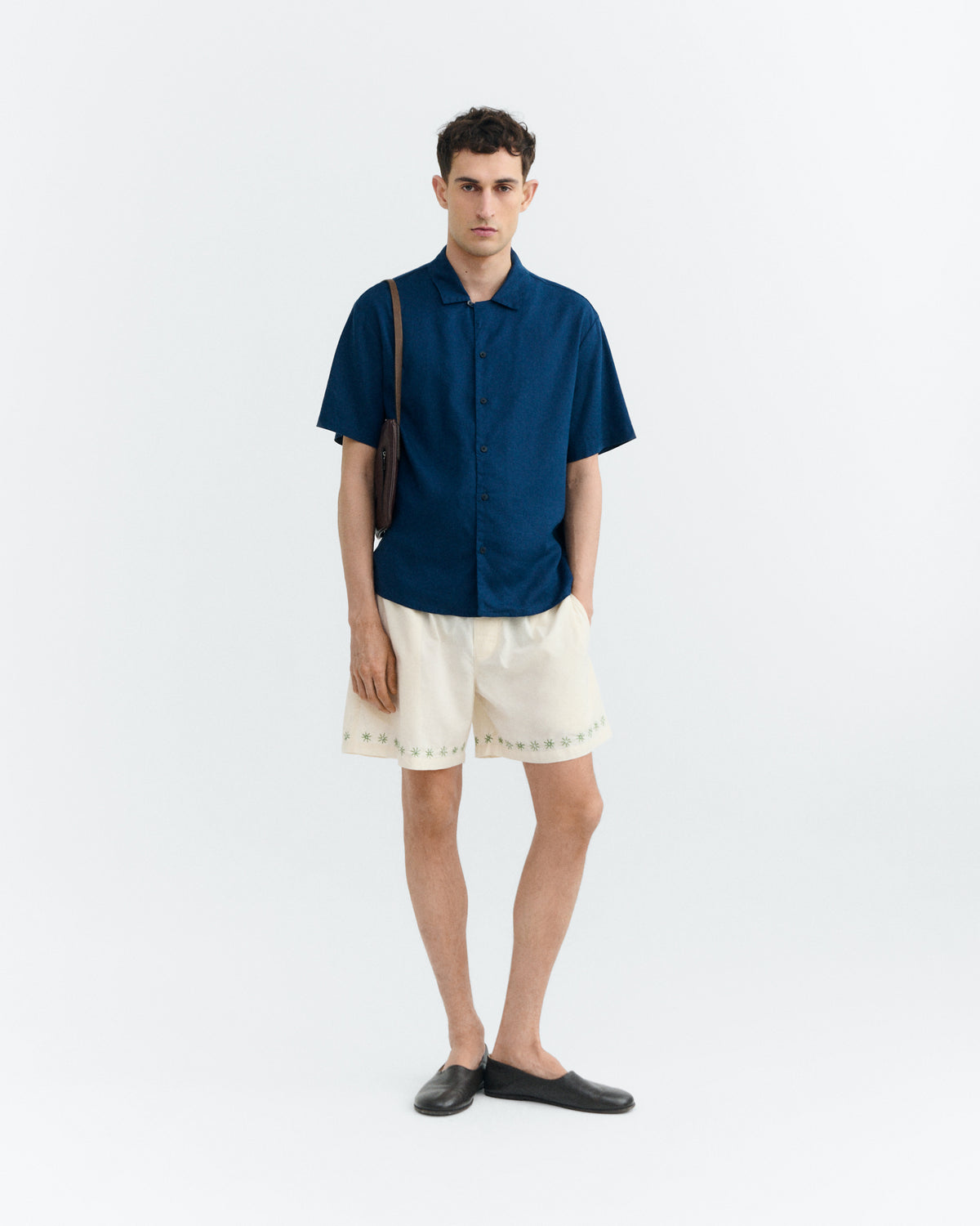 Bermuda bordado a mano Haitam sostenible - 2