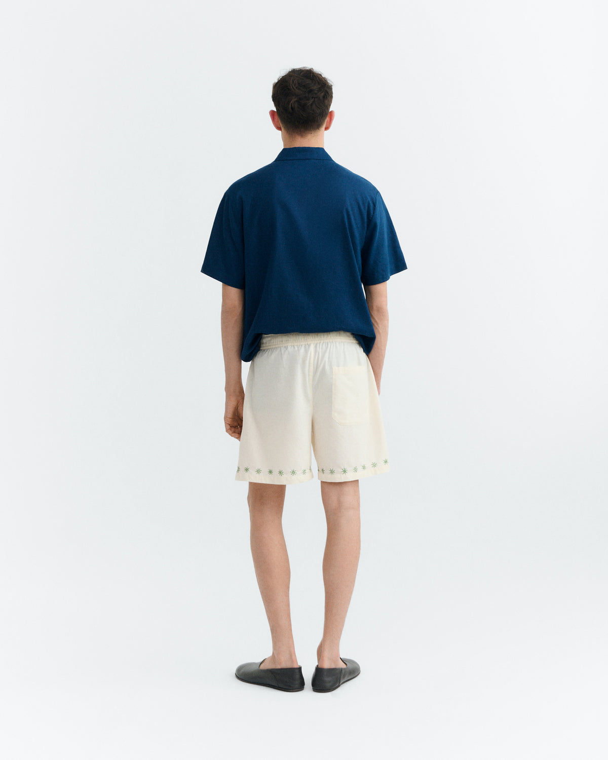 Bermuda bordado a mano Haitam sostenible - 4