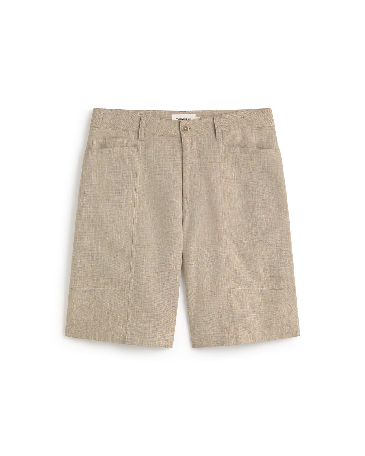 Bermuda cruda hemp Andres sostenible silueta - 1